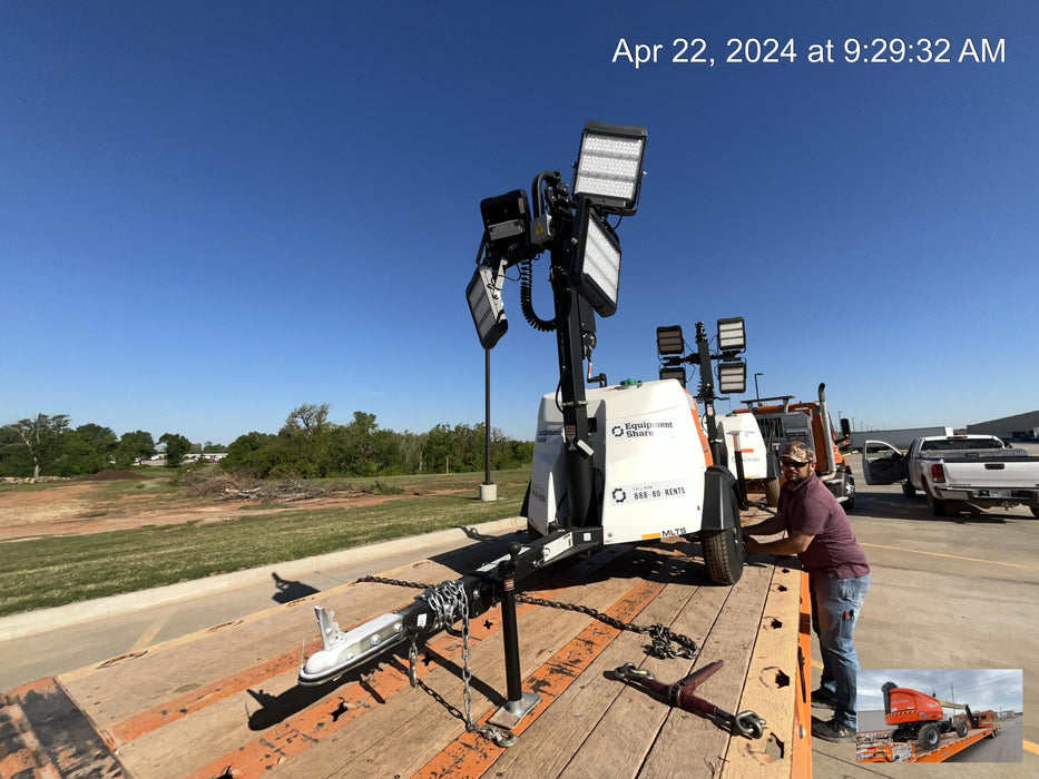 2023 Generac MLT2 Diesel, Flex Switch 120V Input, Powerzone Controller, (4) 320W LED Lights, 4kW Generator, 39.9 Gal Fuel Tank, 2" Ball, T3