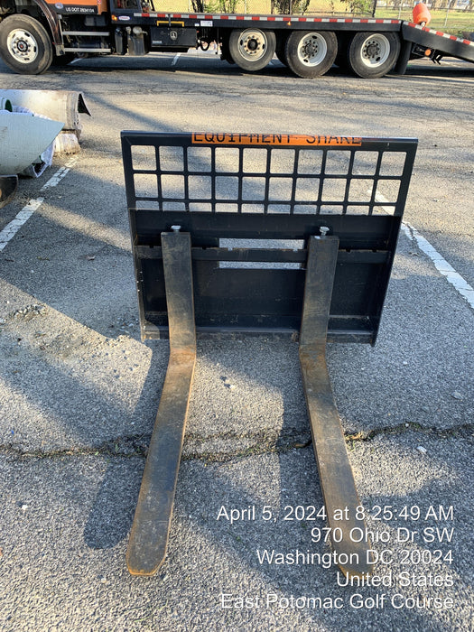 2023 BOBCAT 36" Mini Skid Steer Fork Carriage - Bobcat