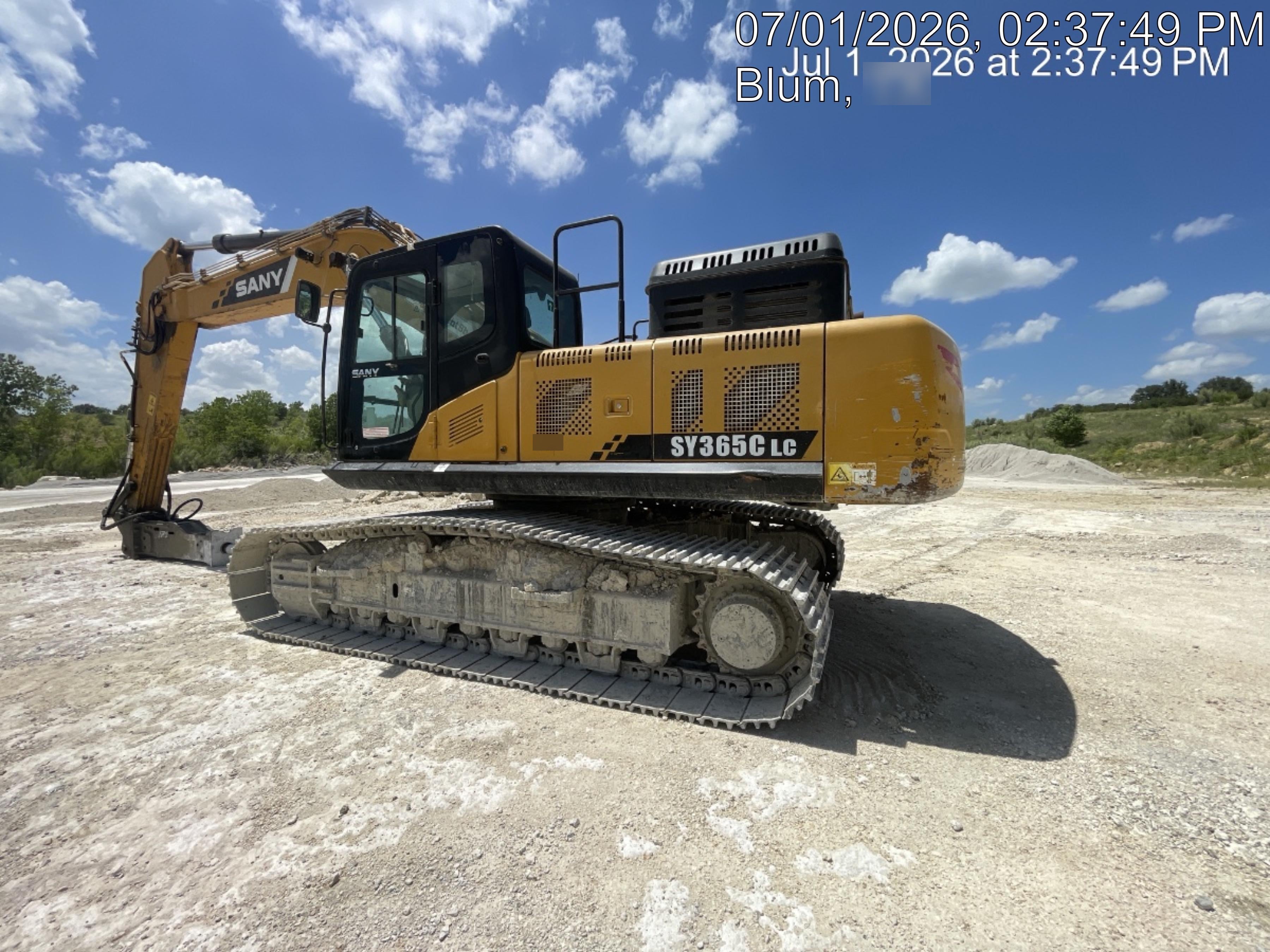 2020 SANY SY365C LC