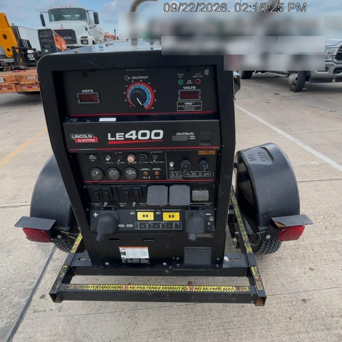 2024 Lincoln Electric LE400 Kubota V1505, Trlr, Cable Rack, Light Kit, ES Decals, T3