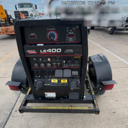 2024 Lincoln Electric LE400 Kubota V1505, Trlr, Cable Rack, Light Kit, ES Decals, T3
