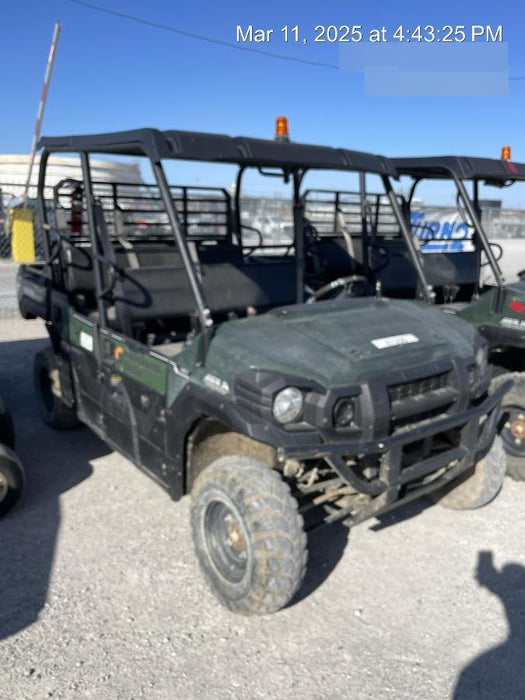 2019 Kawasaki Mule PRO-DXT Standard Options, Backup Alarm, Beacon, Plastic Hard Top, Poly Windshield, Horn Kit