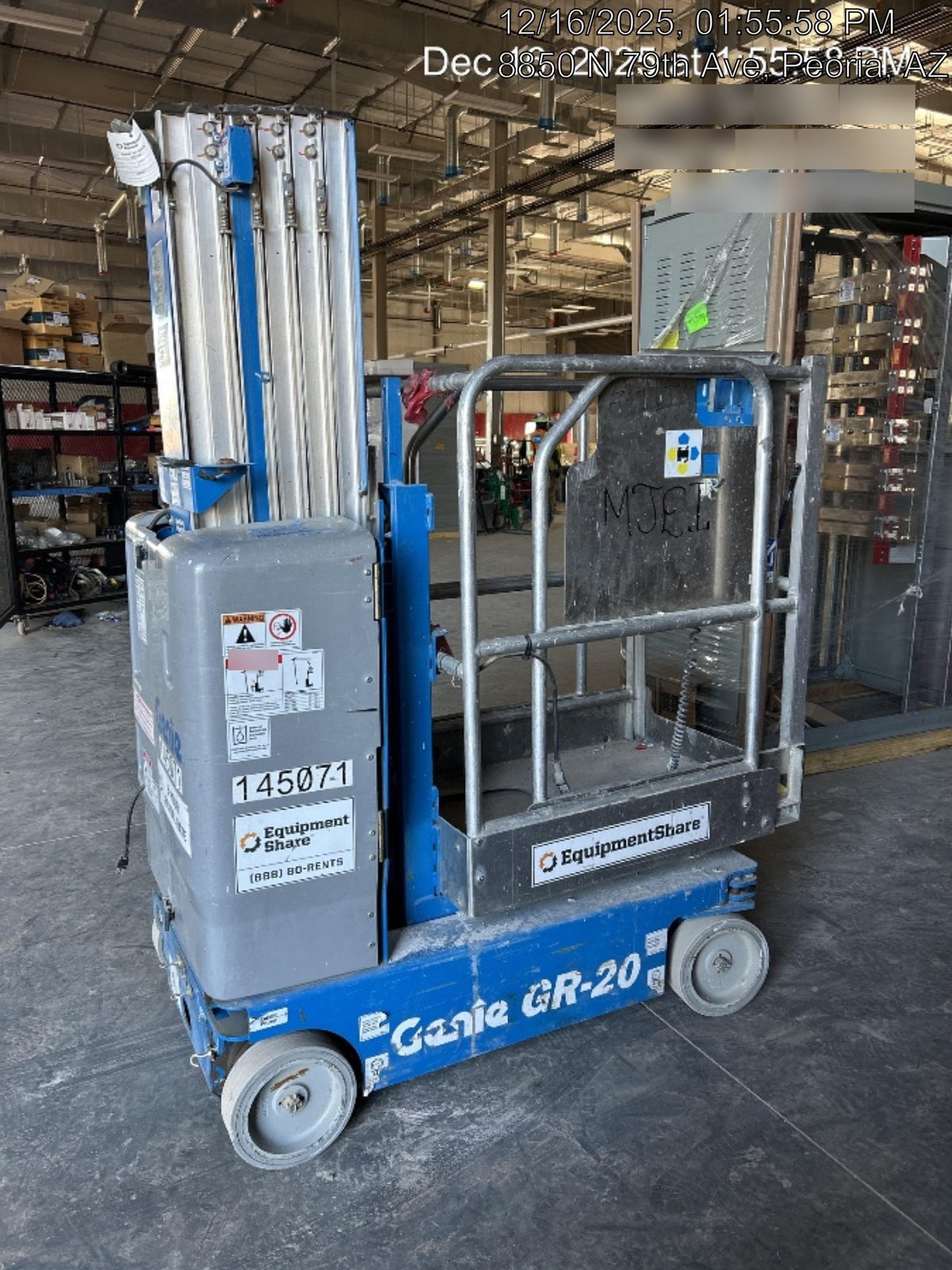 2021 GENIE GR-20