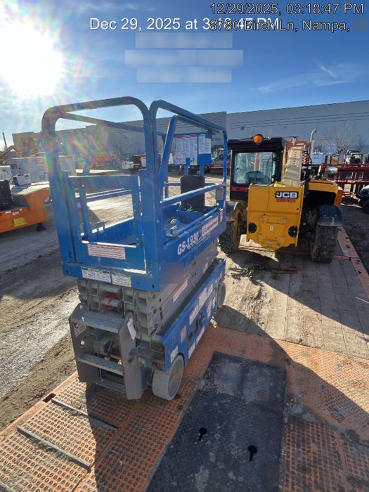 2020 Genie GS-1930 Solid Non Marking Tires, Beacon, Folding rails with half height swing gate