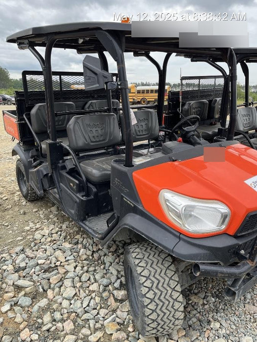 2020 Kubota RTV-X1140W-H Plastic Canopy, Windshield Acrylic Clear, LED Strobe Light, Wire Harness Kit, Back up Alarm