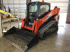 2019 Kubota SVL95-2S Cab/Heat/Air, Standard Tracks, Standard Flow w/Manual QC, 80" HD Bucket w/ Smooth Cutting Edge