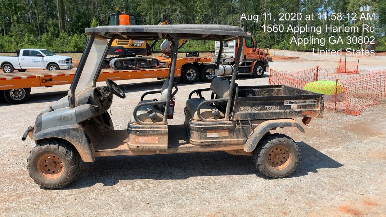 2019 Club Car CA1700D Diesel, 4-Seat, ROPS, AWD w/None