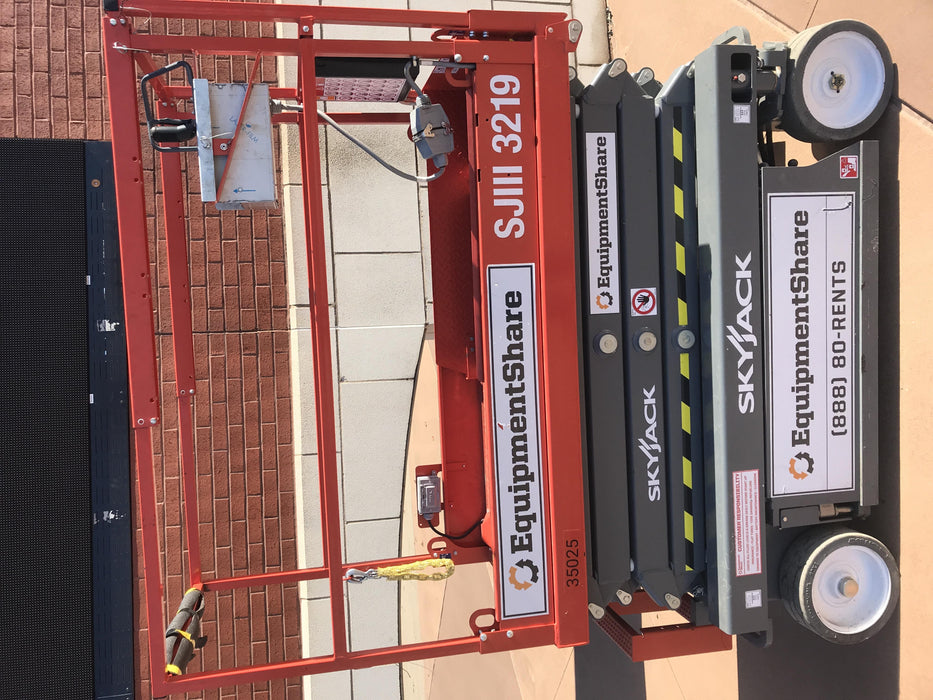 2019 Skyjack SJIII-3219 Standard Options, Trojan Batteries