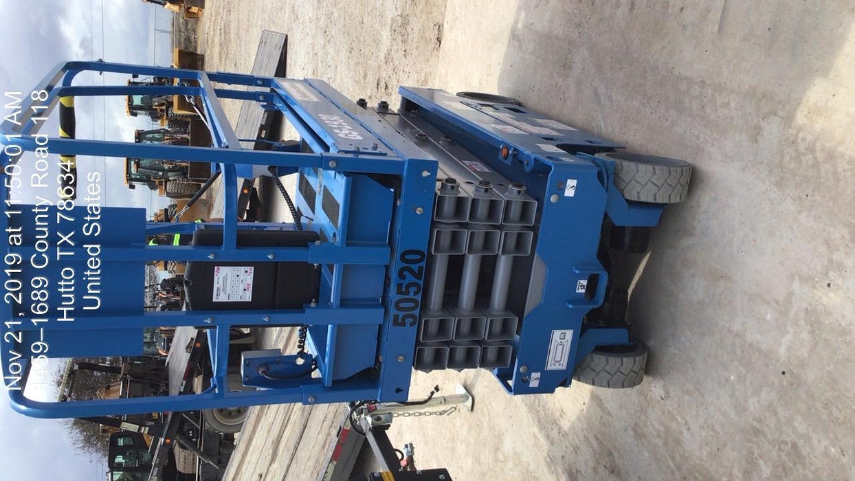 2019 Genie GS-1930 Fixed Rails with Chain Entry