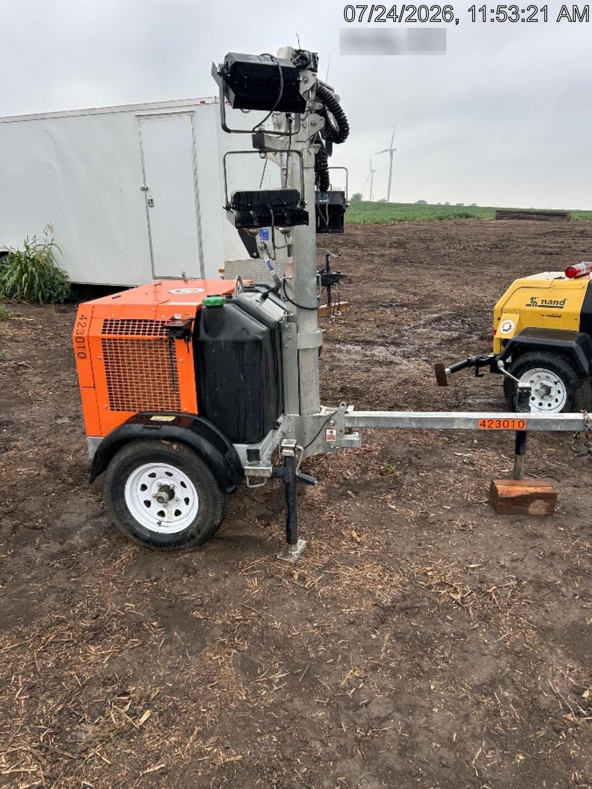 2024 Wanco WLTT-4MM4K Diesel, Deep Sea Controller, Shore Power Plug, Auto Start, (4) 350W LED Floodlights, 4kW Generator, 60 Gal Fuel Tank, 2" Ball, T3