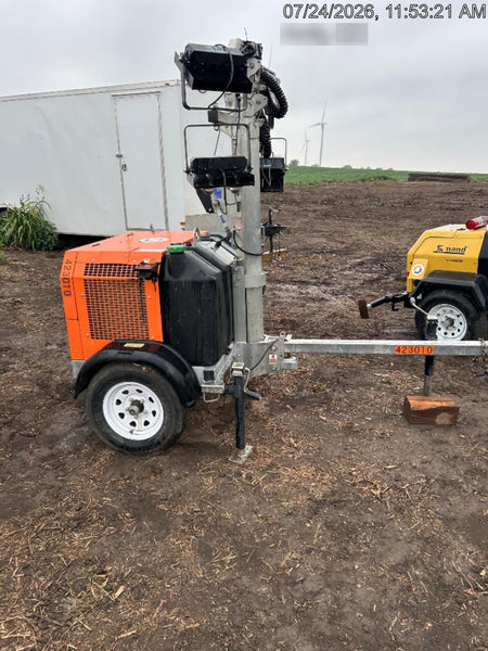 2024 Wanco WLTT-4MM4K Diesel, Deep Sea Controller, Shore Power Plug, Auto Start, (4) 350W LED Floodlights, 4kW Generator, 60 Gal Fuel Tank, 2" Ball, T3