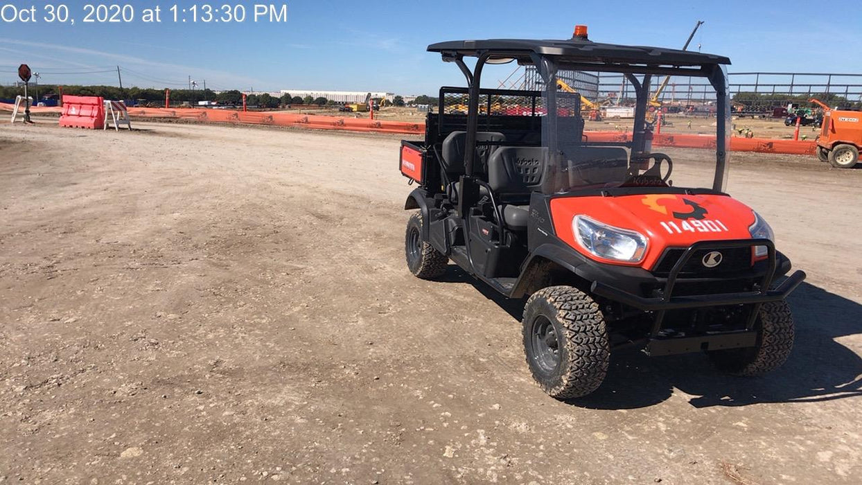 2020 Kubota RTV-X1140 CANOPY,STROBE,BACK UP ALARM,WINDSHIELD, FIRE EXT