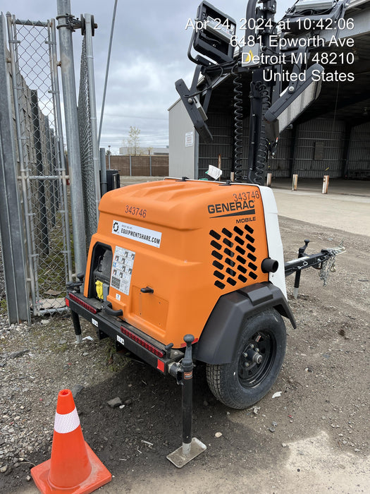 2023 Generac MLT2 Diesel, Flex Switch 120V Input, Powerzone Controller, (4) 320W LED Lights, 4kW Generator, 39.9 Gal Fuel Tank, 2" Ball, T3