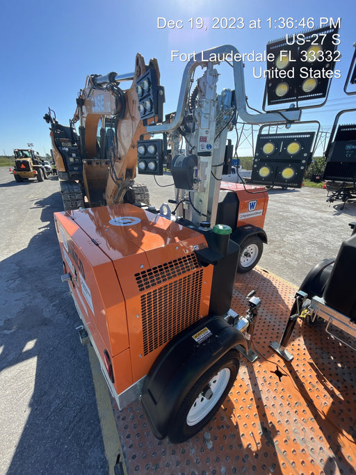 2023 Wanco WLTT-4MM4K Diesel, Deep Sea Controller, Shore Power Plug, Auto Start, (4) 350W LED Floodlights, 4kW Generator, 60 Gal Fuel Tank, 2" Ball, T3