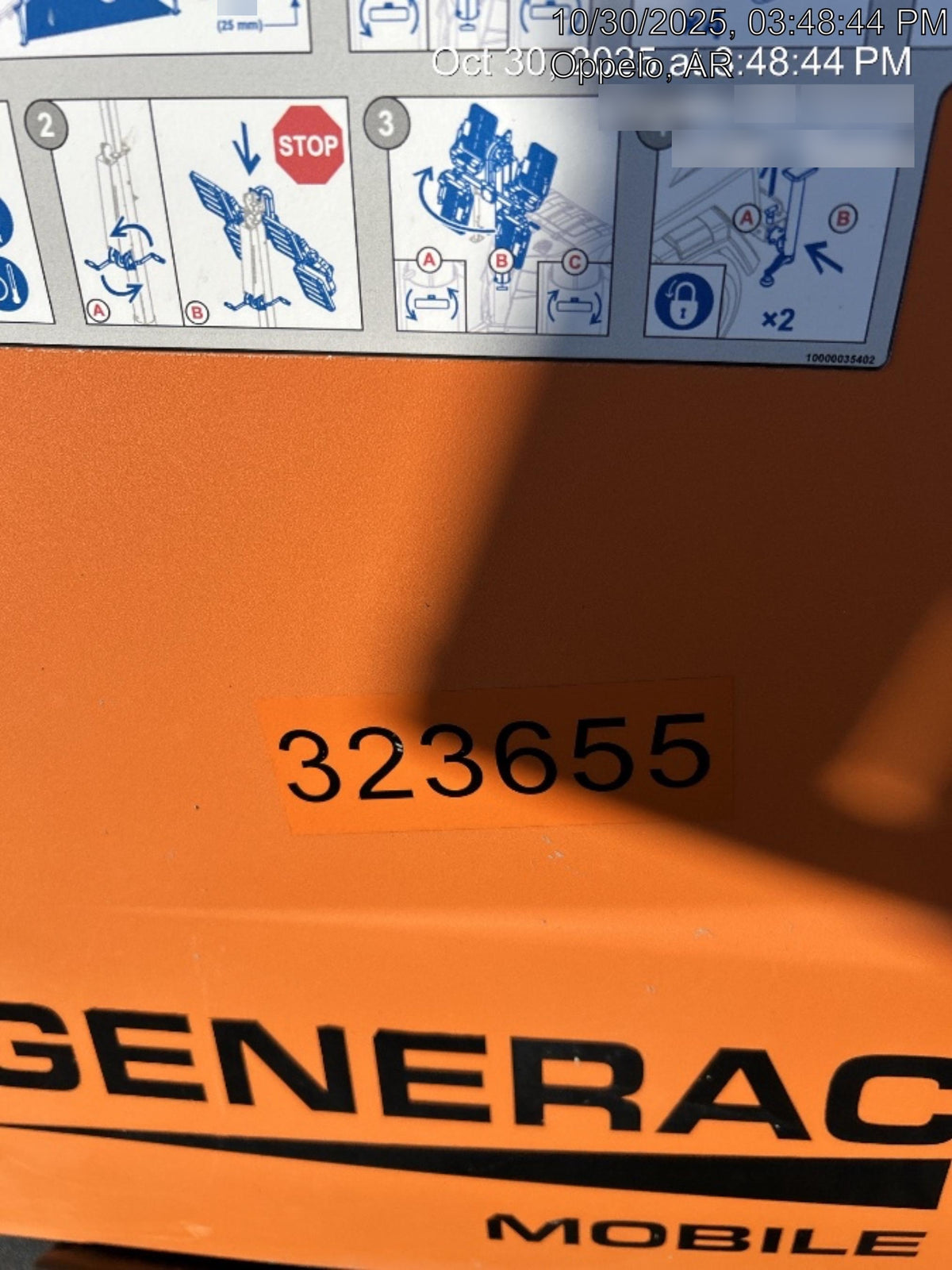 2023 Generac MLT2 Diesel, Flex Switch 120V Input, Powerzone Controller, (4) 320W LED Lights, 4kW Generator, 39.9 Gal Fuel Tank, 2" Ball, T3