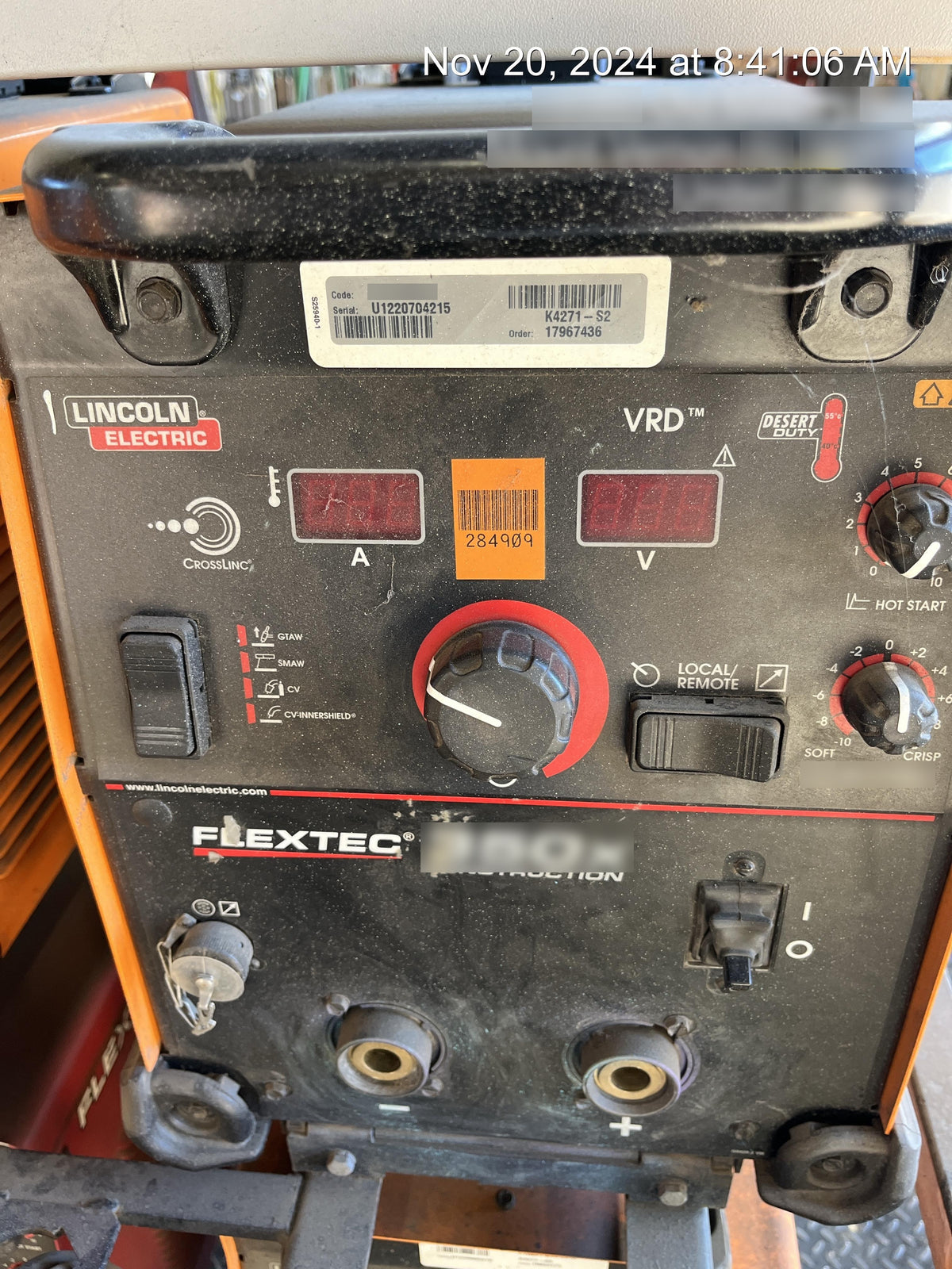 2022 LINCOLN ELECTRIC FLEXTEC 350X