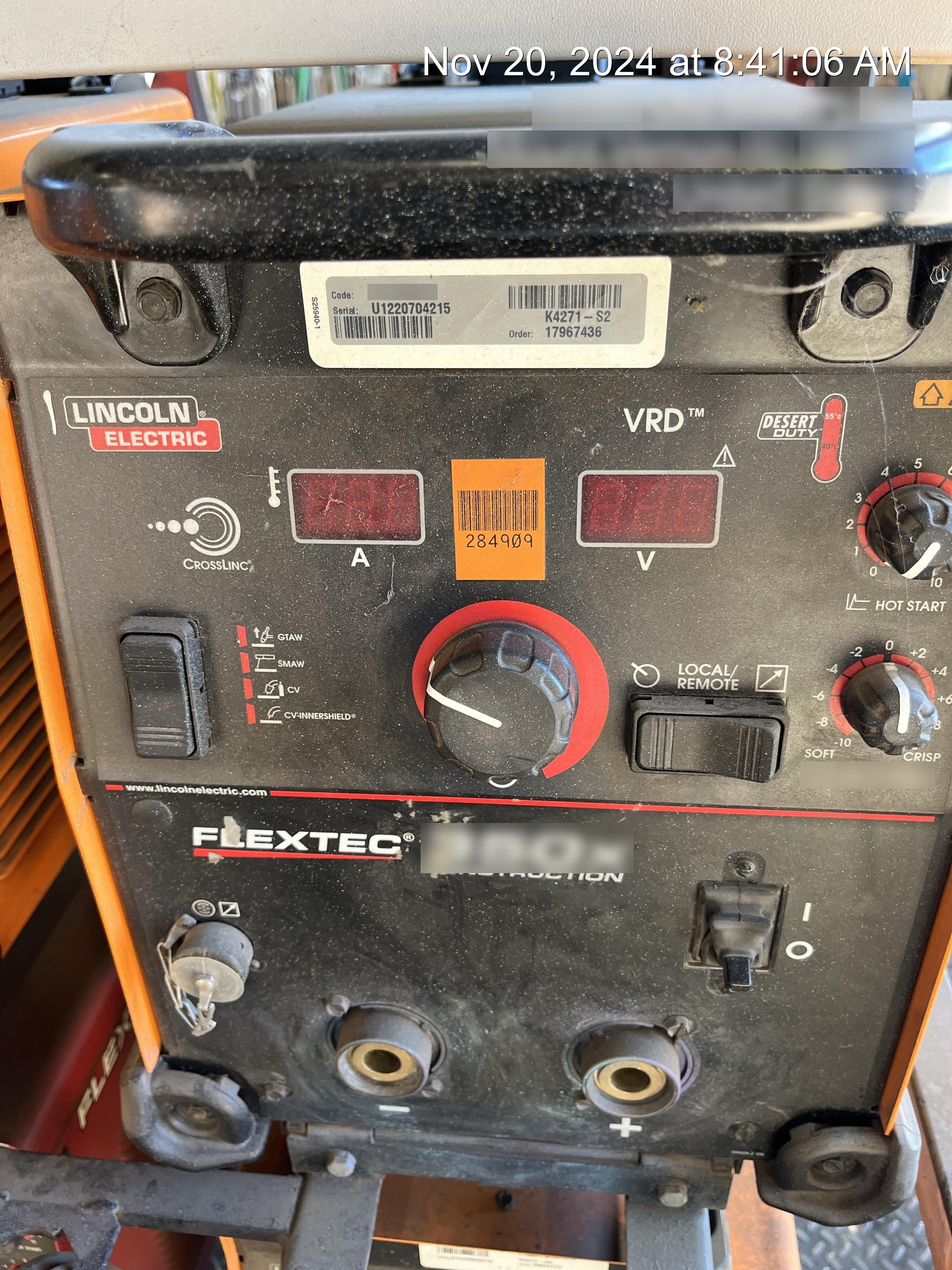 2022 LINCOLN ELECTRIC FLEXTEC 350X