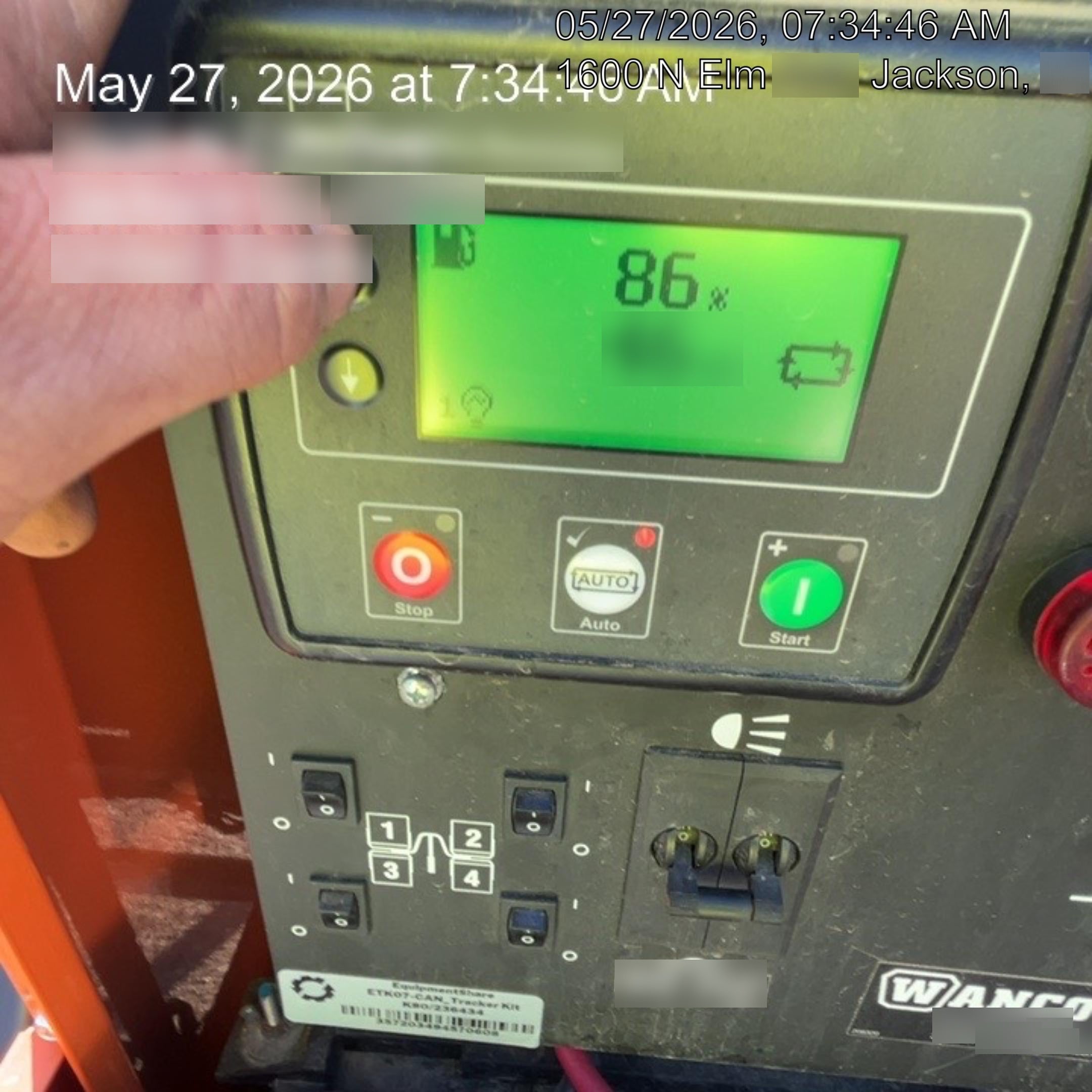 2024 Wanco WLTT-4MM4K Diesel, Deep Sea Controller, Shore Power Plug, Auto Start, (4) 350W LED Floodlights, 4kW Generator, 60 Gal Fuel Tank, 2" Ball, T3