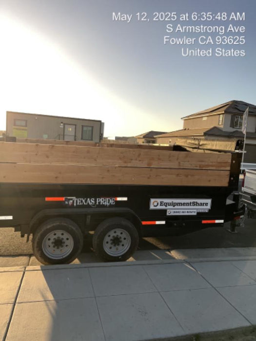 2025 TEXAS PRIDE TRAILERS DT714416KBP