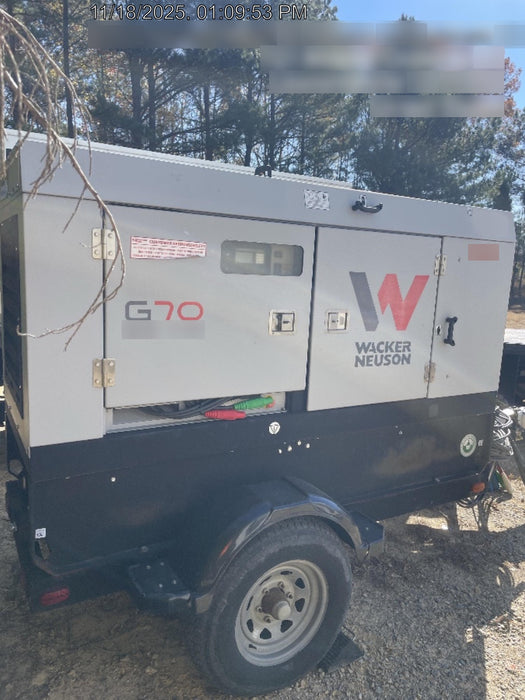 2019 WACKER NEUSON G70