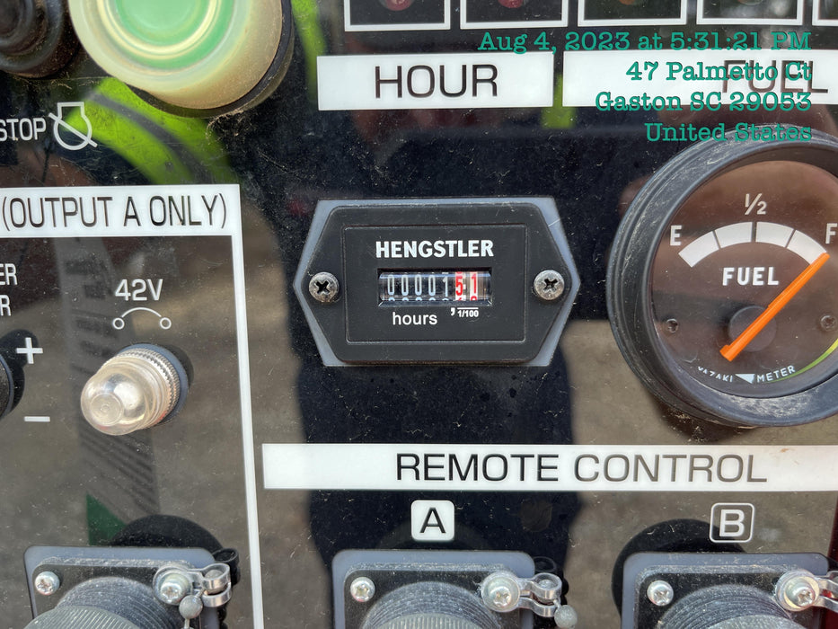 2022 Shindaiwa DGW400MDL Kubota D902 Engine, 23 HP, Dual Op Welder, Wire, Arc, Droop Stick, Tig, and CC Stick Functionality, Simulphase, 3 Phase and 1 Phase Gen Output, Single Axle NB Trlr, Slr Trckl Chrg 12V 12W, Fire Ext