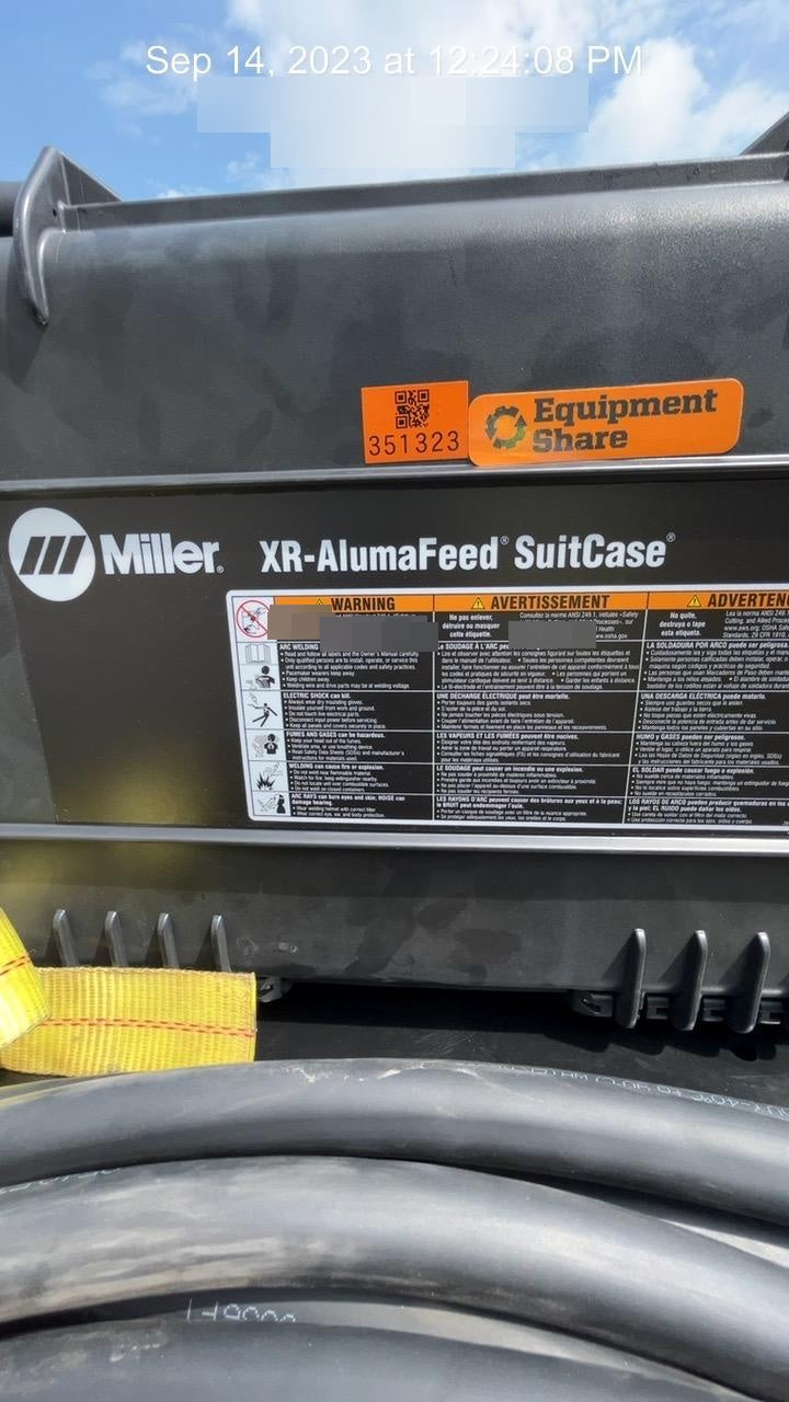 2023 MILLER ELECTRIC XR-AlumaFeed
