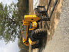 2019 JCB 509-42 Open ROPS, 74 HP, Solid Tires, Worklights, Beacon, Aux Hydraulics, Lifting Eye 66" Carriage/60" Forks