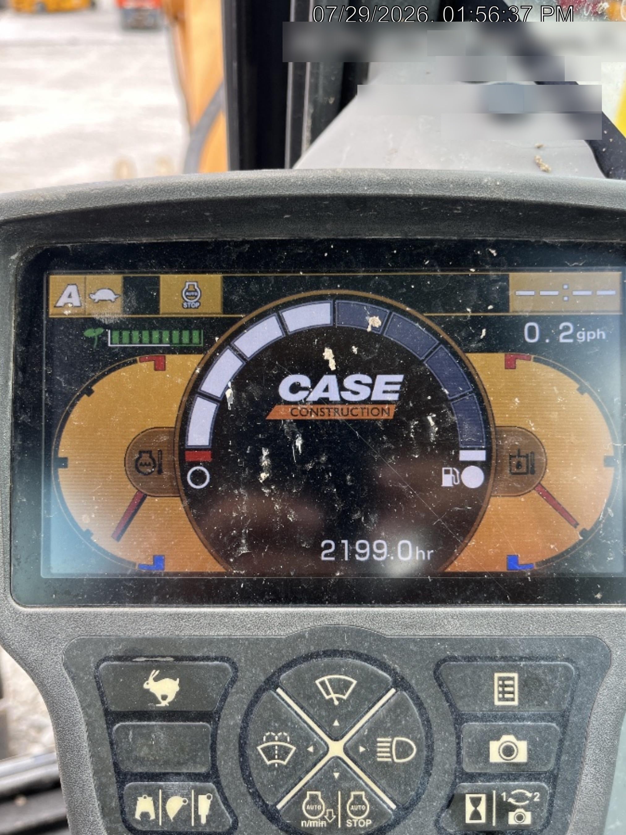 2018 Case CX80C CLOSED CAB, A/C, RUBBER TRACKS PADS, 7'-2" ARM