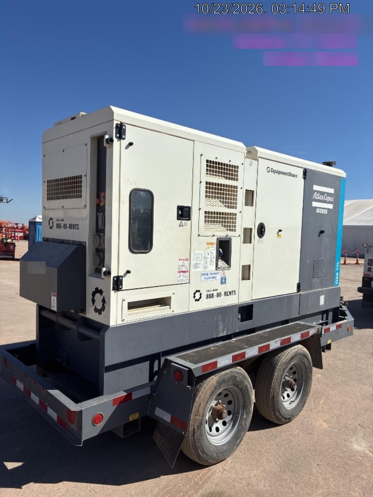 2023 ATLAS COPCO QAS 175