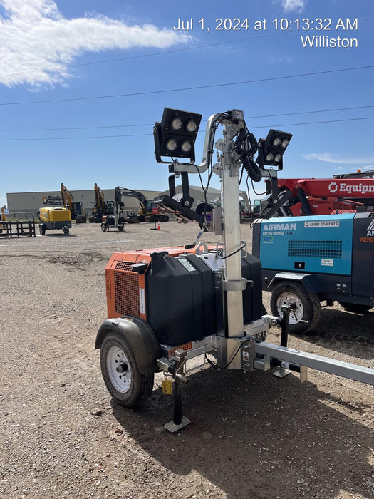 2024 Wanco WLTT-4MM4K Diesel, Deep Sea Controller, Shore Power Plug, Auto Start, (4) 350W LED Floodlights, 4kW Generator, 60 Gal Fuel Tank, 2" Ball, T3