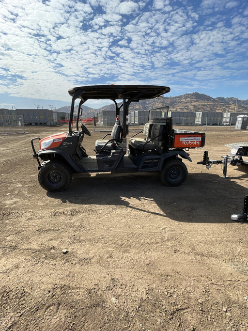2022 Kubota RTV-X1140W-H Plastic Canopy, Windshield Acrylic Clear, LED Strobe Light, Wire Harness Kit, Back up Alarm
