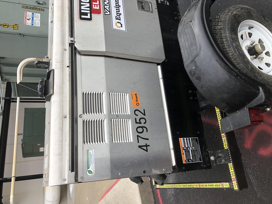 2019 Lincoln Electric Vantage 322 Ready-Pak 3, Two Wheel Trailer, Fender and Light Kit, Cable Rack