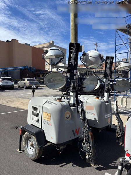 2018 Wacker Neuson LTV6L-MH Wacker Neuson LTV6L Mobile Light Tower w/Fuel Level Sensor Installed