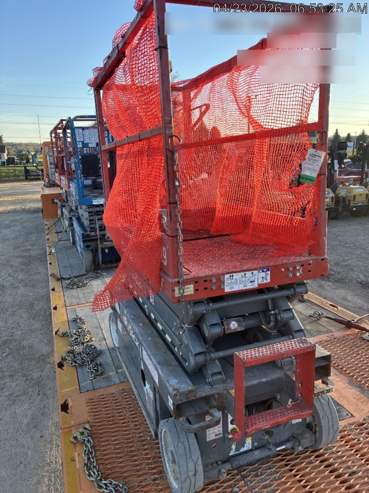 2019 Skyjack SJIII-3219 Standard Options, Trojan Batteries