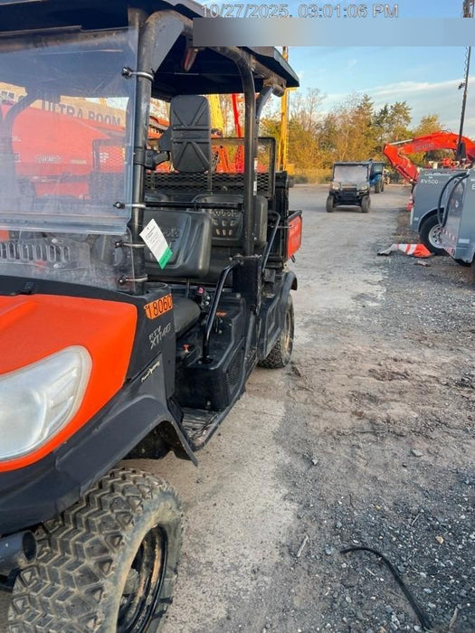 2021 Kubota RTV-X1140W-H Plastic Canopy, Windshield Acrylic Clear, LED Strobe Light, Wire Harness Kit, Back up Alarm