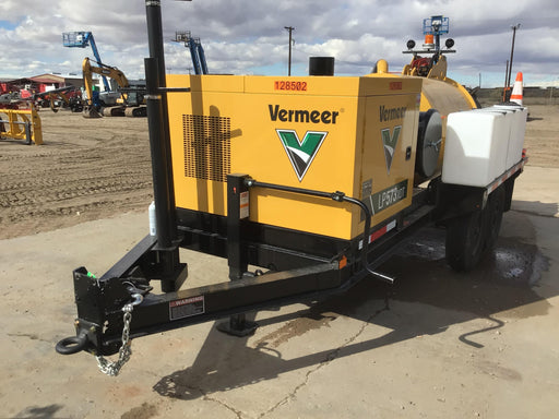 2020 Vac-Tron LP573XDT Tier 4 Kohler Diesel Engine, 500 Gallon Debris Tank w/ Hydraulic Tilt, two (2) 100 Gallon Water Tanks, Low Profile Torsion Axles (12,000 GVWR), Manual Jack Trailer