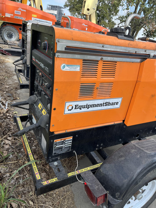 2021 Lincoln Electric Vantage 322 Vantage 322 Ready Pak 3 w/ Decals, ORANGE (includes trailer, cable rack, fender light kit) NO Telematics