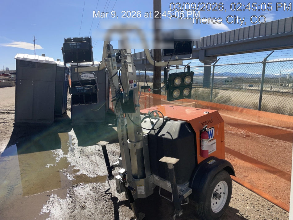 2024 Wanco WLTT-4MM4K Diesel, Deep Sea Controller, Shore Power Plug, Auto Start, (4) 350W LED Floodlights, 4kW Generator, 60 Gal Fuel Tank, 2" Ball, T3