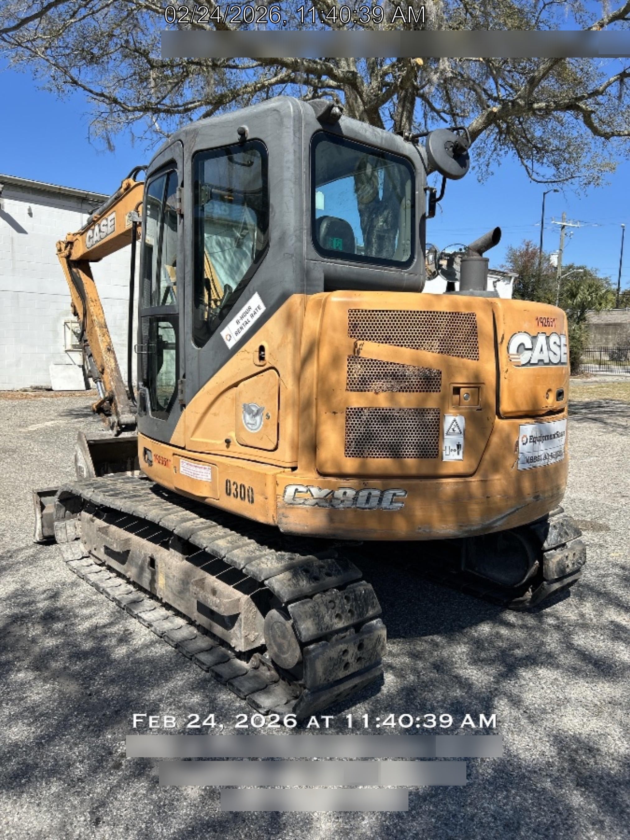 2016 CASE CX80C
