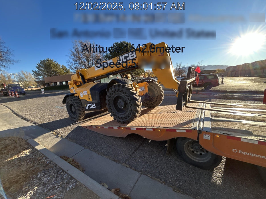 2020 JCB 509-42 Canopy, Solid Tires, Work Lights, Beacon, Aux Hydraulics, Back up Alarm, Lifting Eye, ES Decals