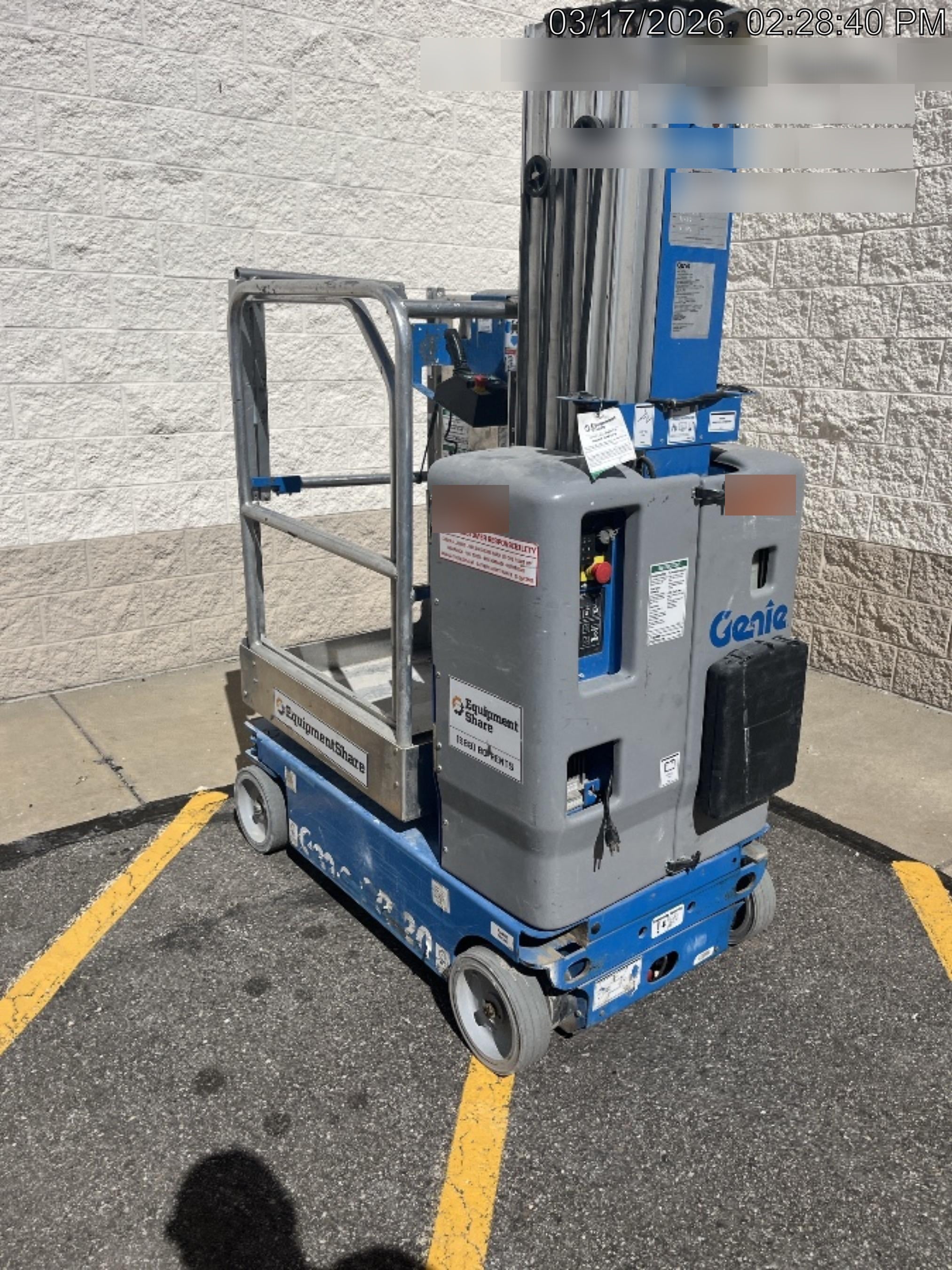 2019 GENIE GR-20