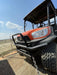 2022 Kubota RTV-X1140W-H Plastic Canopy, Windshield Acrylic Clear, LED Strobe Light, Wire Harness Kit, Back up Alarm