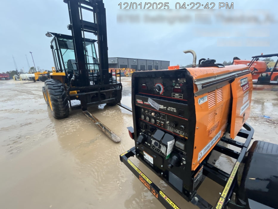 2021 Lincoln Electric Vantage 322 Vantage 322 Ready Pak 3 w/ Decals, ORANGE (includes trailer, cable rack, fender light kit) NO Telematics