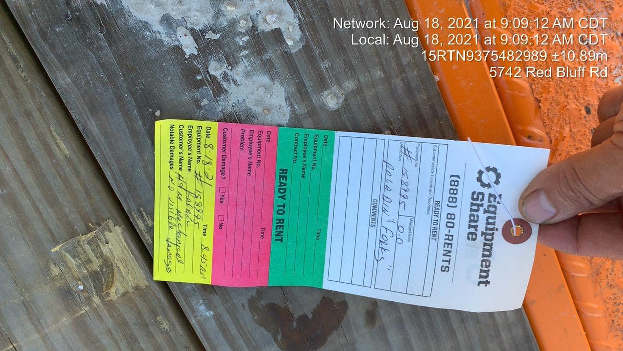 2021 PALADIN 48" Pallet Forks - Paladin