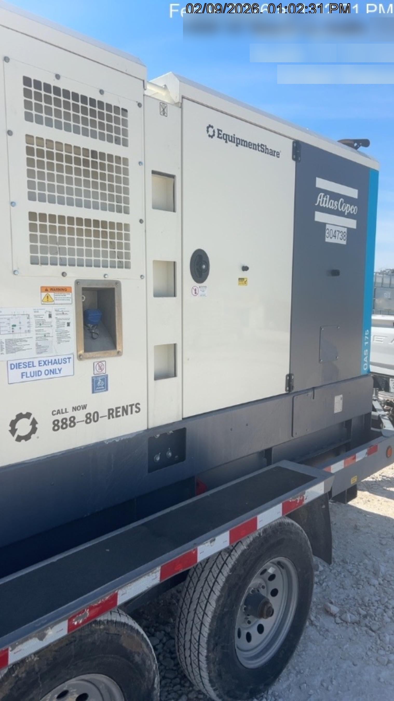 2023 ATLAS COPCO QAS 175