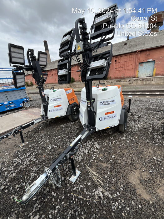 2023 Generac MLT2 Diesel, Flex Switch 120V Input, Powerzone Controller, 
(4) 320W LED Lights, 4kW Generator, 39.9 Gal Fuel Tank, 2" Ball, T3