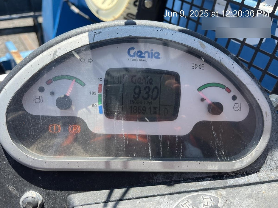 2019 Genie GTH-5519 Canopy, Solid RT Tires, LED Work Lights, Beacon w/48" Carriage, 48" Forks