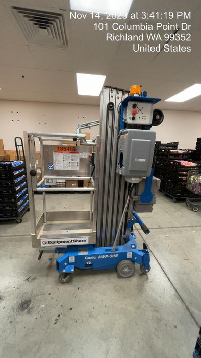 2021 GENIE AWP-30S DC