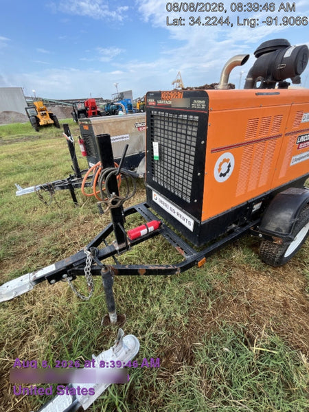 2022 Lincoln Electric Vantage 549X Crosslink Technology, Trailer Mounted, ES Decals, T3
