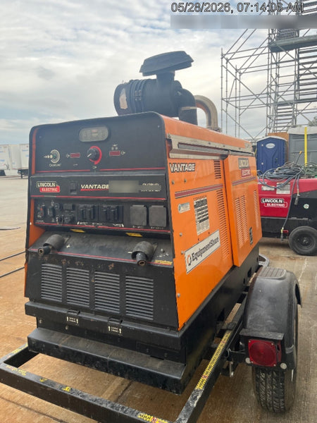 2021 Lincoln Electric Vantage 549X Ready Pak 3, ORANGE (includes trailer, cable rack, fender light kit)